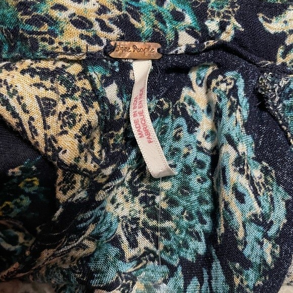 Free People‎ Lady Luck Green Tunic - Picture 7 of 7